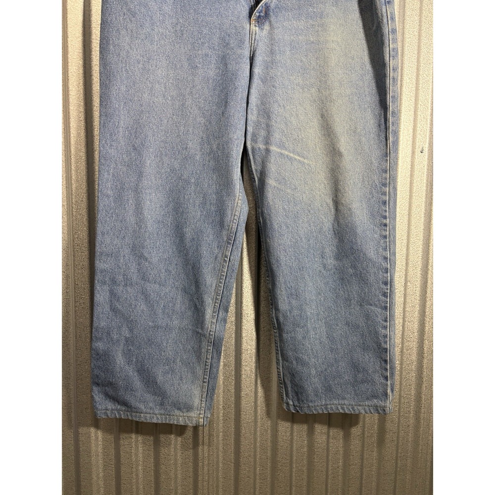 Vintage Timberland Weathergear Men's Jeans 40x28 Blue Light Wash 90s Straight - Picture 7 of 8